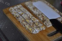 美味可可咖啡牛轧糖做法图解10)