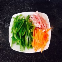 开胃的青椒肉丝做法图解2)