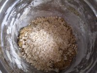 色香味俱全的红糖燕麦饼干做法图解5)