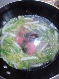 简单的白菜粉丝汤