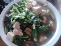 最爱的小白菜炖豆腐