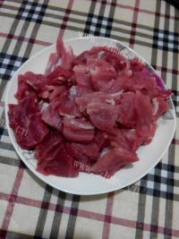 脆嫩可口的面包机版肉松做法图解2)