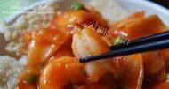 家常菜虾仁锅巴