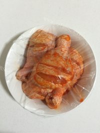 奥尔良烤鸡腿做法图解6)