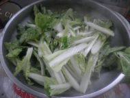 小白菜炒豆腐做法图解6)