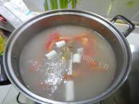 美味的番茄素火锅做法图解11)