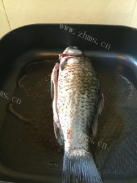 绵茵陈鲫鱼汤做法图解4)