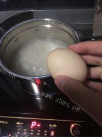 甜甜的酒酿蛋花丸子做法图解4)