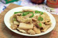 肉片炒山药