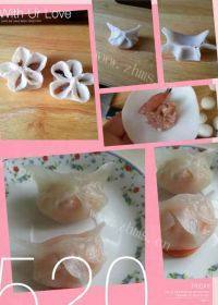 自己做的虾饺
