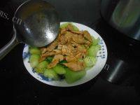 肉片青菜