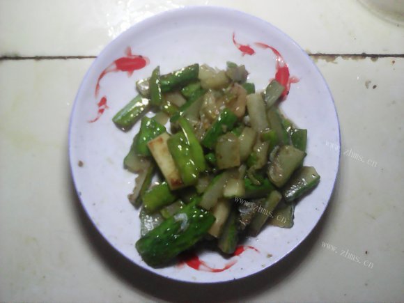 虾皮炒黄瓜