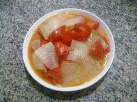 家常菜番茄炒冬瓜