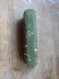 诱人的抹茶杏仁饼干做法图解6)