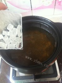 美味的百合绿豆汤做法图解8)
