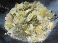 家常菜酸菜炒牛肉做法图解3)