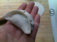 美味羊肉萝卜水饺做法图解15)