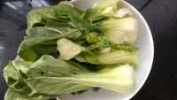 家常菜香菇炒小油菜做法图解2)