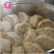 美味的红油香醋萝卜丝蒸饺做法图解21)