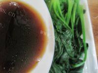 家常菜白灼菠菜做法图解4)