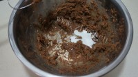甜香酥脆的红糖核桃脆饼做法图解5)
