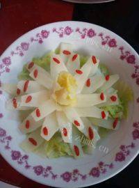家常菜莲花白菜
