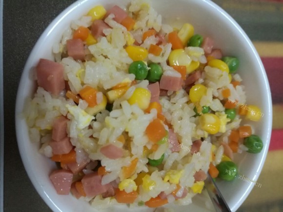 开胃的扬州炒饭