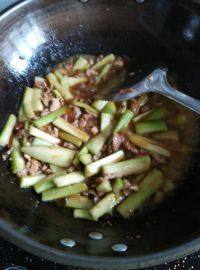 自制丝瓜炒肉