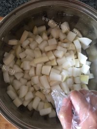 早餐美食韩国萝卜泡菜做法图解1)