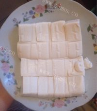 家常菜肉末豆腐做法图解1)