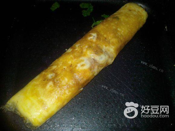 简单的鸡蛋卷饼