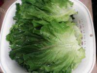 色泽鲜亮的白灼生菜做法图解1)