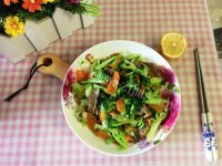 家常菜西兰花炒肉