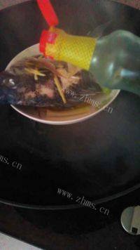 美味的清蒸福寿鱼