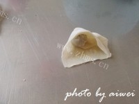 美味的荠菜馄饨做法图解9)