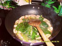 菠菜丸子汤自制