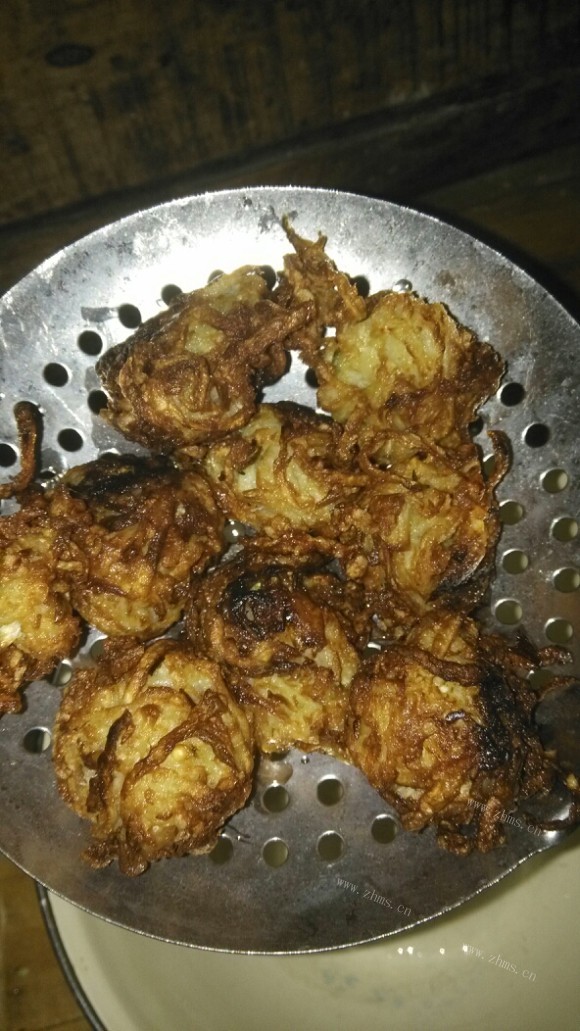 DIY炸萝卜丸子