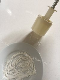 爱上蓝莓味绿豆糕做法图解16)