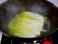 家庭版上汤娃娃菜做法图解6)