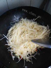 DIY美食-酸辣土豆丝做法图解4)