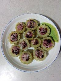 家常菜煎酿苦瓜做法图解5)