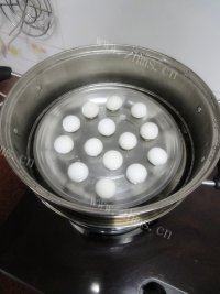 金沙元宵做法图解8)