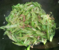 家常菜炒豆角