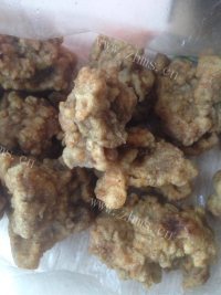 自制炸肉豆腐汤做法图解1)