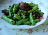 家常菜豆角炒肉