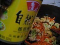 家常菜炒有机菜花做法图解8)