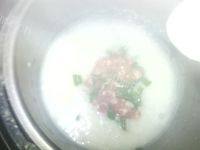 美味早餐肉末粥做法图解5)