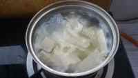 家常菜虾酱豆腐做法图解3)