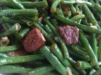 家常菜豆角炒肉