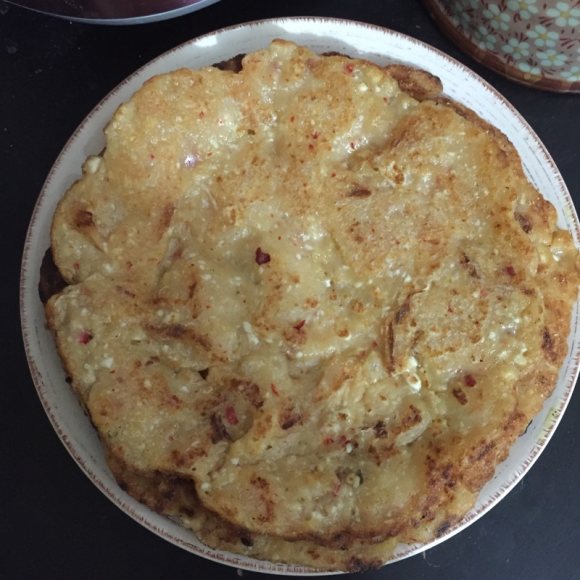 美味的泡菜饼